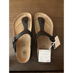 Birkenstock Papillio Sandals Women Size 10 (EU 41) Gizeh Pap Flex Platform New